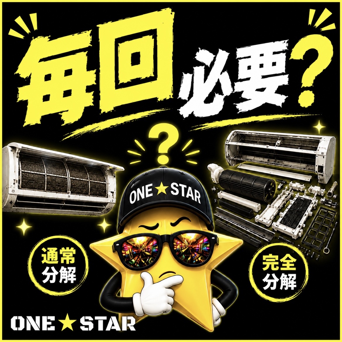 完全分解洗浄